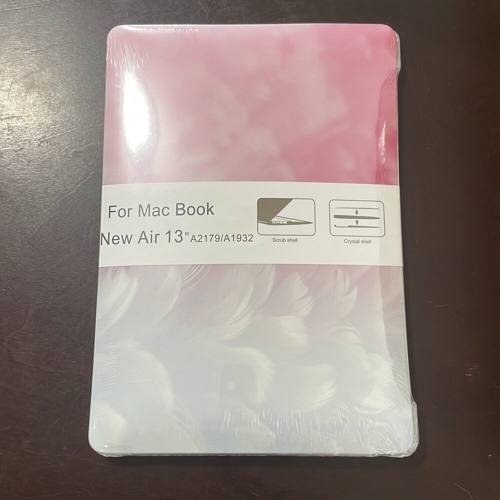 MacBook New Air 13” shell with red soft case